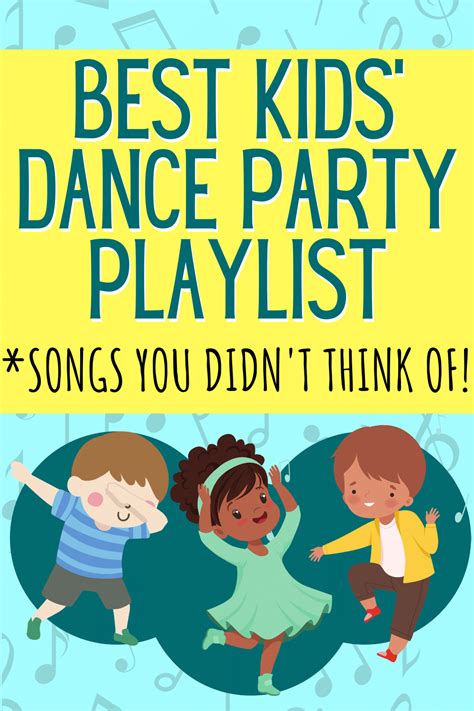 Party Music List, Kids Party Music, Party Music Playlist, Fun Songs For ...