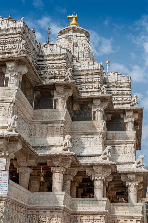 Jagdish Temple in Udaipur, India Stock Photo - Image of marble ...