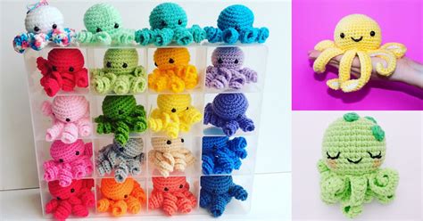 Tiny Octopus Free Crochet Patterns - Your Crochet