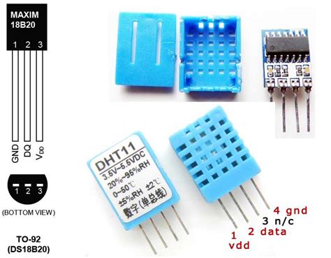 Temperature Sensors DS18B20 and DHT11 with Atmega8 – PocketMagic