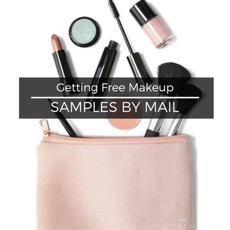 Getting Free Makeup Samples by Mail: Worth doing? | So Simple Ideas