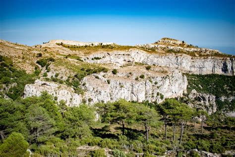 Catalonia mountain range. stock photo. Image of mountains - 123218210