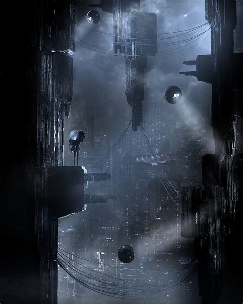 City, Dark, Cyberpunk, Futurism, Sci-Fi HD phone wallpaper | Pxfuel