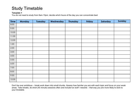 Excel Semester Planner Template: Plan and Organize Your Semester like a ...