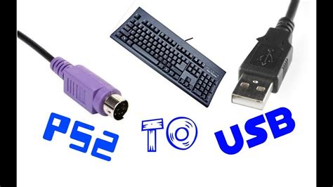 How to turn a ps2 keyboard to a usb keyboard ! - YouTube