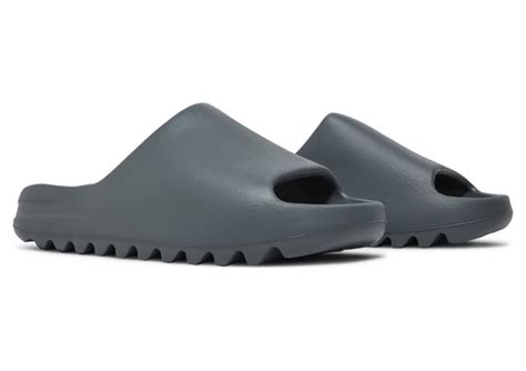 adidas Yeezy Slides "Slate Grey" ID2350 Release Date | Sneaker News