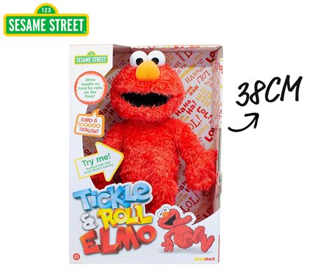 Sesame Street Tickle & Roll Elmo Doll | Catch.com.au