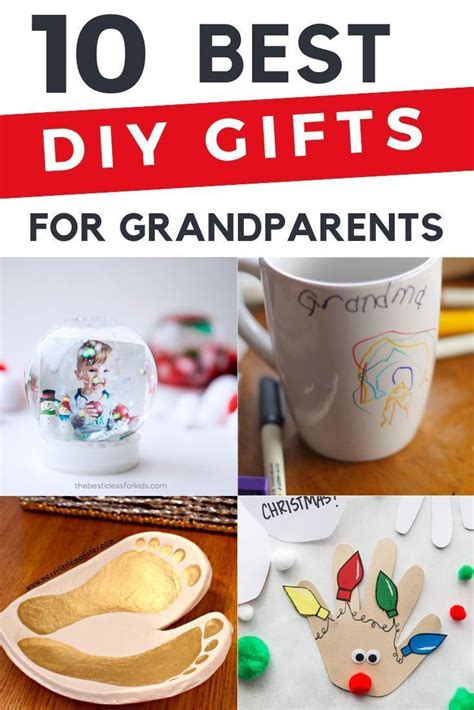 10 Heartfelt DIY Gifts for Grandparents | Diy grandparent gifts, Gifts ...