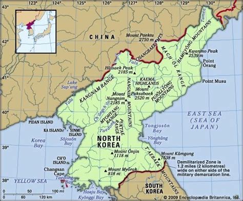 North Korea | Facts, Map, & History | Britannica.com