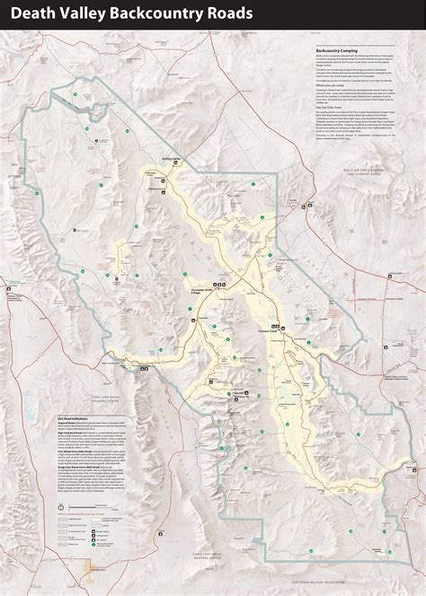 Death Valley National Park Map – Map Of The World