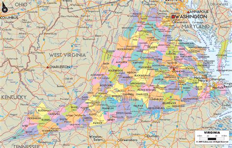 Map Of Virginia Counties And Cities - be happy in life quotes