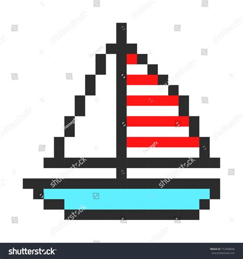 3,270 Pixel Boat Images, Stock Photos & Vectors | Shutterstock