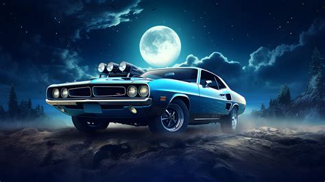 Muscle Car Wallpaper 4K