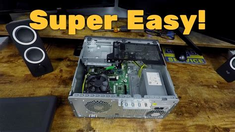 HP ENVY Desktop Computer TE01-1134 Memory Upgrade - How To Remove ...