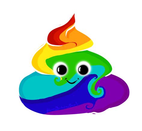 Rainbow Mq Unicorn Emoji Emojis Kawaii Poop Emoji Png Transparent Png ...