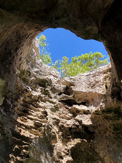 Cave view on Long Island, Bahamas. | Bahamas, Natural landmarks, Island