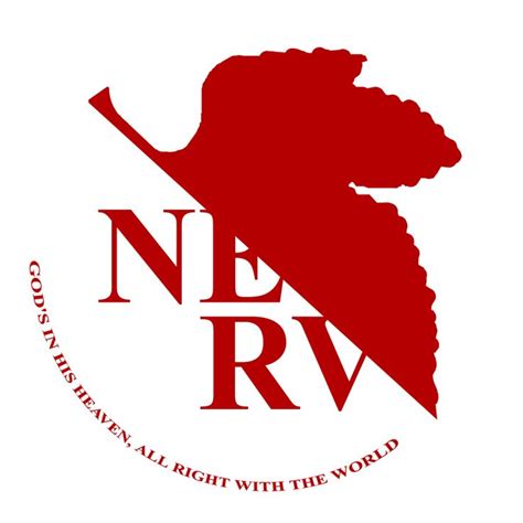 NERV Logo | Evangelion, Neon genesis evangelion, Photography logos