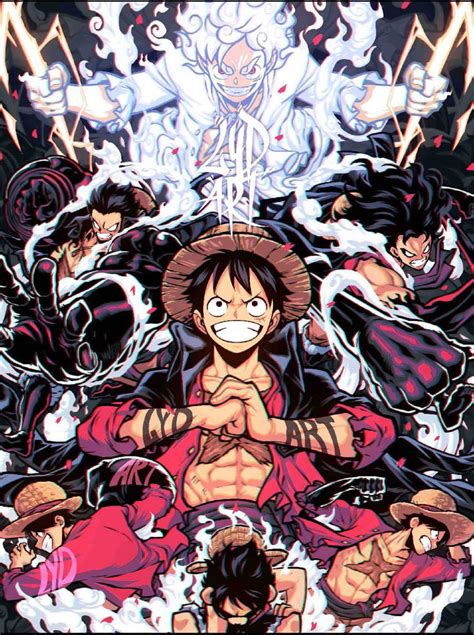 Monkey d luffy... Gear 5 by revanthtony3000 on DeviantArt