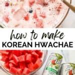 Hwachae Recipe - This Healthy Table