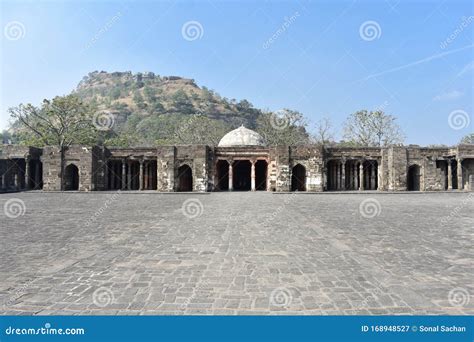 Devgiri Fort Entry Gate Of Grate Fort Minar. Top Fire Power Royalty ...