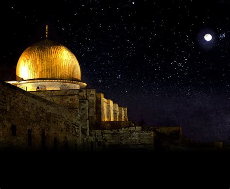 Ramadhan - Masjid Al Aqsa Night - 1024x841 Wallpaper - teahub.io