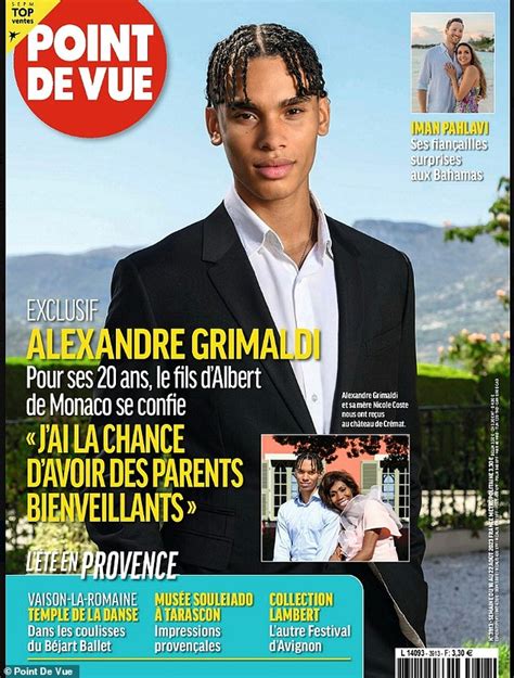 Prince Albert's son Alexandre Grimaldi-Coste, 19, says it's 'insulting ...