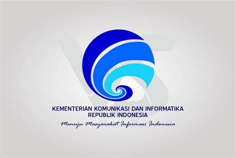 KEMKOMINFO : Kementerian KOMINFO Logo Vector Twice Video, Vector Free ...