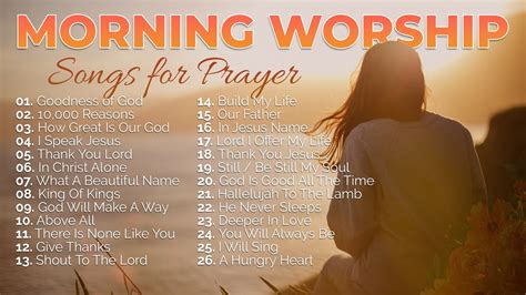 Morning Worship Playlist 2023 🙏 Songs for Prayer ️ Christian/Gospel ...