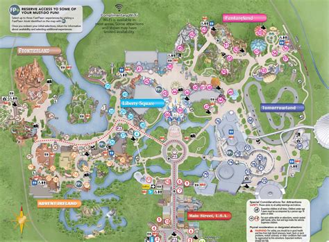 Disney World Map Printable