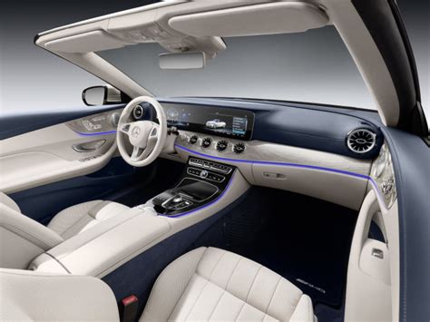 A Look at the Mercedes-Benz E-Class Cabriolet Interior