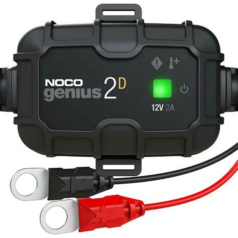 Noco Genius 2D batteriladdare för fast montering 12V