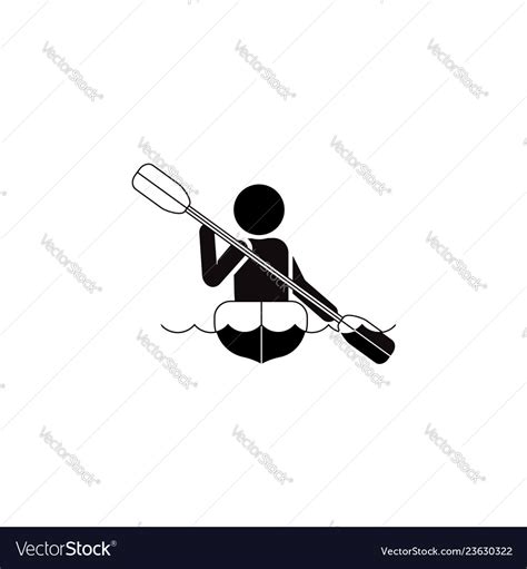 Rowing icon Royalty Free Vector Image - VectorStock