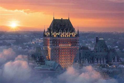 Chateau Frontenac in Quebec is the world's most photographed hotel in ...