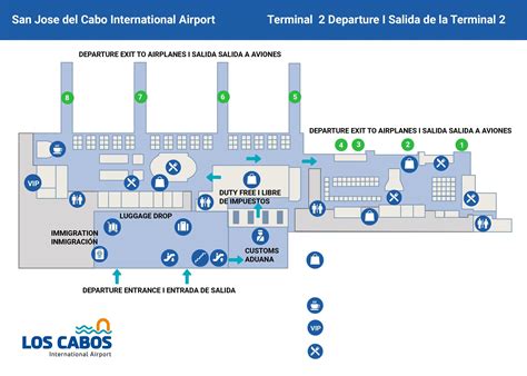 Cabo San Lucas Airport Terminal Map - Ireland Map