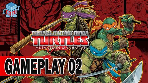 TMNT Mutants In Manhattan Gameplay Rocksteady Boss Battle - YouTube