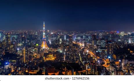 Tokyo Skyline Night Royalty-Free Images, Stock Photos & Pictures ...