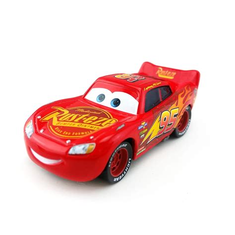 Disney Pixar Cars 3 Lightning McQueen Metal Diecast Toy Car 1:55 Loose ...