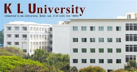 K.L. University, Andhra Pradesh to Setup New Campus in Hyderabad ...