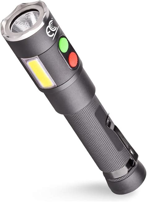 MCCC Safety Self Defense LED Flashlight with 120dB Personal Audible ...