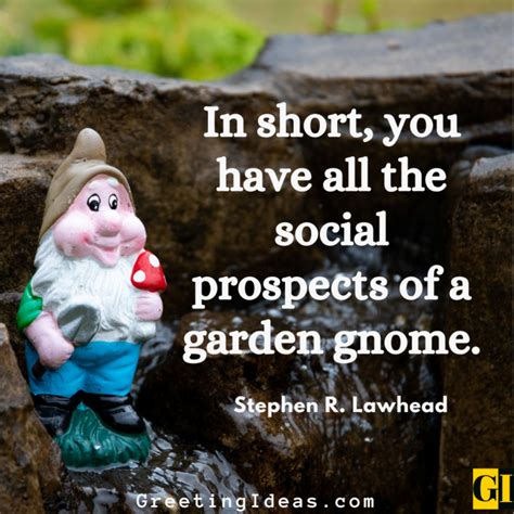 50 Inspirational Gnome Quotes Sayings On Garden Protectors