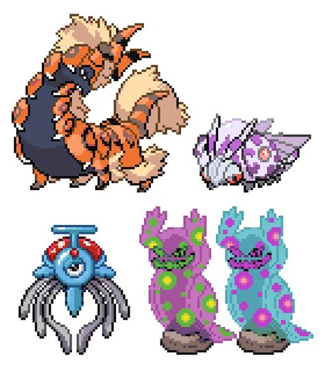 Pokemon Infinite Fusion Sprites Batch 2 by DreamVirusOmega on DeviantArt