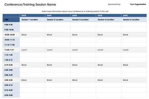 5 Event Schedule Template Samples Template Business Psd Excel Word Pdf ...