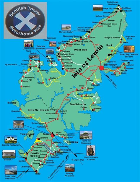 Outer Hebrides Motorhome Route