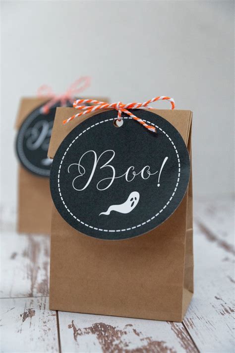 Boo! Free Printable Halloween Gift Tags – FAKING IT FABULOUS