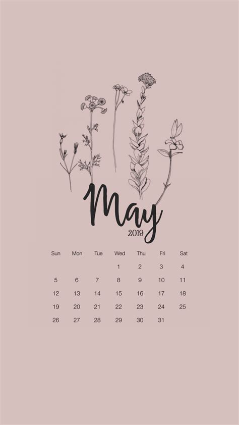 May Aesthetic Wallpaper - maycalendars