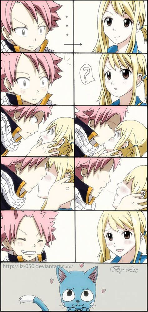 fairy tail natsu and lucy kiss gif - Recherche Google | Fairy tail ...