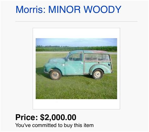 1960 Morris Minor Traveller (MM1960TRAVELLER) : Registry : The Morris ...