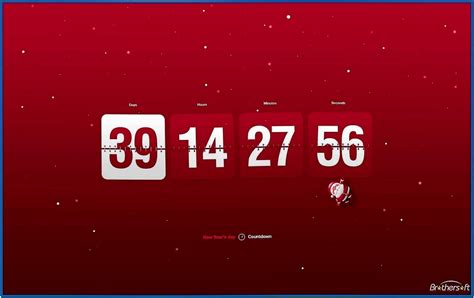 Christmas Countdown Clock Screensaver - Download-Screensavers.biz