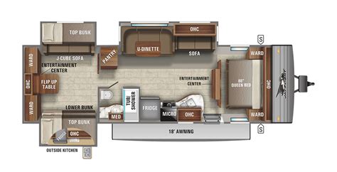 2 Queen Bedroom Travel Trailer Floor Plans - Carpet Vidalondon