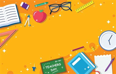 Teachers Day Background Vector Art, Icons, and Graphics for Free Download